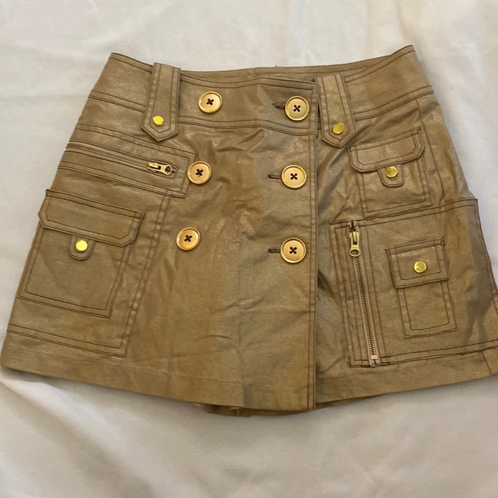 COPY - Cache Women’s Gold Skort Size 4-NWTS